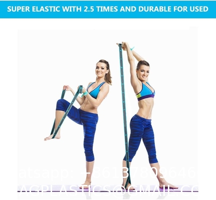 Stretch Strap, Elastic Yoga Stretching Strap, Multi-Loop Physical Therapy, Pilates, Yoga, Dance & Gymnastics Exercis