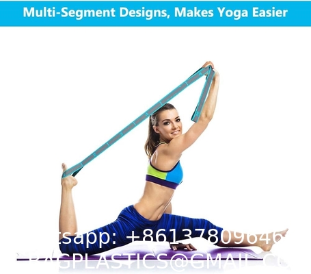 Stretch Strap, Elastic Yoga Stretching Strap, Multi-Loop Physical Therapy, Pilates, Yoga, Dance & Gymnastics Exercis
