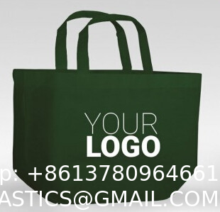 Eusable Reinforced Handle Grocery Bags - Heavy Duty Large Shopping Totes With Thick Plastic Bottom Can Hold 40 Lbs