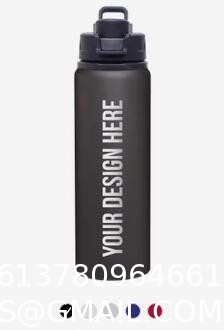 Water Bottle with Times to Drink and Straw, Motivational Drinking Water Bottles with Carrying Strap, Leakproof