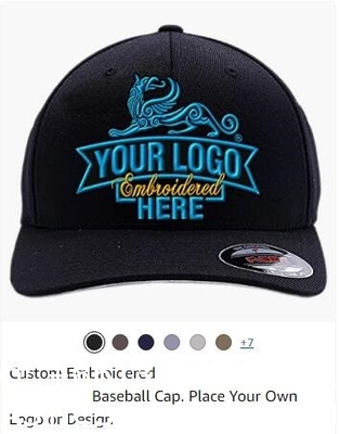 Custom Baseball Cap With Your Text,Personalized Adjustable Trucker Caps Casual Sun Peak Hat For Gifts