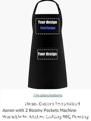 Personalized Apron For Men - Chef Cook Custom Your Design Photo Picture Text DIY Gifts