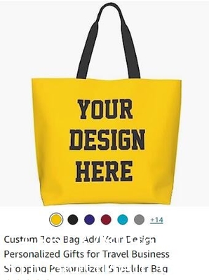 Custom tote bag Design Your Own Text/Logo/Image Personalized Tote Bag Portable Aesthetic