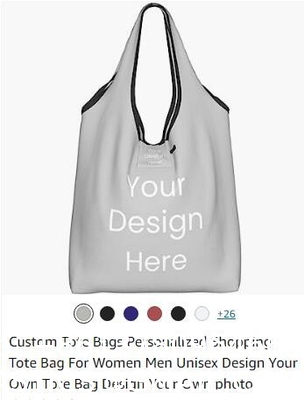 Custom tote bag Design Your Own Text/Logo/Image Personalized Tote Bag Portable Aesthetic