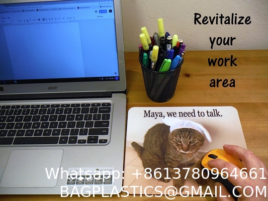 Personalized Mouse Pad - Add Pictures, Text, Logo or Art Design and Make Your Own Customized Mousepad. in a Colorful