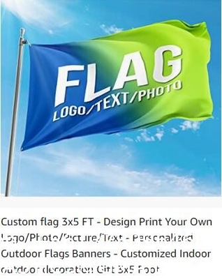 Custom Flag Personalized Flags Add Your Design Here Outdoor Decorative Flag 3x5Ft Create Your Own Picture Text