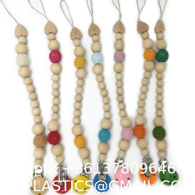 DIY Ornament Baby Molar Teether Accessories Color Crochet Bear Baby Molar Bracelet Stall Toy