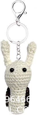 Crochet Plush Keychain - Keychain Accessory Handmade Bag Charm Key Chain Car Keyring Charm Handbag Bag Purse Pendant