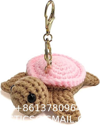 Crochet Plush Keychain - Keychain Accessory Handmade Bag Charm Key Chain Car Keyring Charm Handbag Bag Purse Pendant