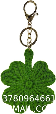 Crochet Plush Keychain - Keychain Accessory Handmade Bag Charm Key Chain Car Keyring Charm Handbag Bag Purse Pendant