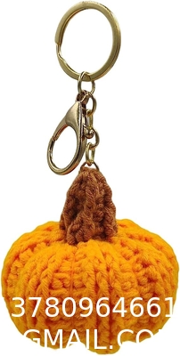 Crochet Plush Keychain - Keychain Accessory Handmade Bag Charm Key Chain Car Keyring Charm Handbag Bag Purse Pendant