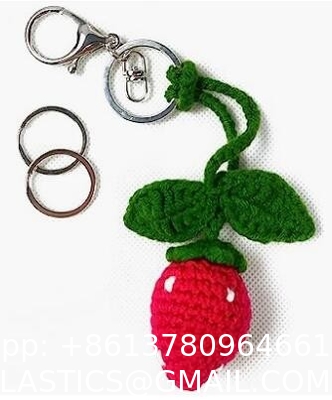 Handmade Crochet Keychain Stuffed Animal Crafts Knitted Crochet Toys - Keychain Accessory- Octopus - Handmade Keychain