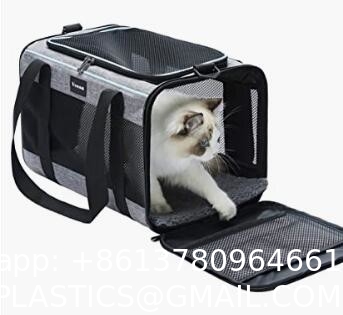Cat/Dog/Pet/Puppy Carrier,Top Load Pets Travel Carriers for Cats Dogs with Shoulder Strap & Removable Mat,Mesh Cat
