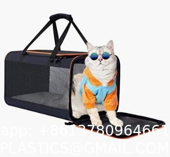 Cat/Dog/Pet/Puppy Carrier,Top Load Pets Travel Carriers for Cats Dogs with Shoulder Strap & Removable Mat,Mesh Cat