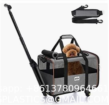 Cat/Dog/Pet/Puppy Carrier,Top Load Pets Travel Carriers for Cats Dogs with Shoulder Strap & Removable Mat,Mesh Cat
