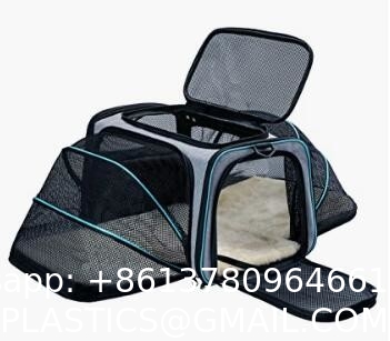 Cat/Dog/Pet/Puppy Carrier,Top Load Pets Travel Carriers for Cats Dogs with Shoulder Strap & Removable Mat,Mesh Cat