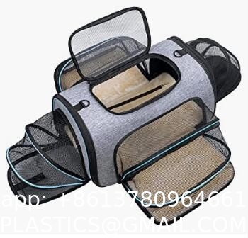 Cat/Dog/Pet/Puppy Carrier,Top Load Pets Travel Carriers for Cats Dogs with Shoulder Strap & Removable Mat,Mesh Cat