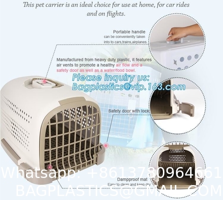 Cat/Dog/Pet/Puppy Carrier,Top Load Pets Travel Carriers for Cats Dogs with Shoulder Strap & Removable Mat,Mesh Cat