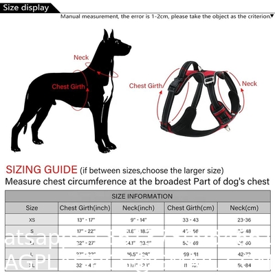 Pet Supplies Upgrade No Pull Dog Harness Adjustable Soft Padded Harness Dog with Quick Release Neck Buckle