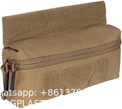 Outdoor Tactical Waist Bag, Tactical Drop Pouch with Hook and Loop for JPC CPC AVS Vest Utility Tool Pouch Fanny Pack