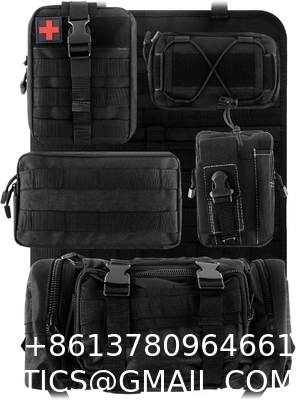 Tactical Front Seat Back Storage Bag/Hanger Bag Organizer With 5 Bags,Universal Fits For All Vehicel
