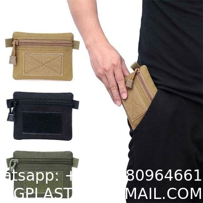 Outdoor Military Canvas Storage Bag, Men'S Canvas Small Messenger Bag Casual Shoulder Bag Chest Bag Travel Carry Bag