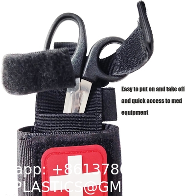 Tactical Tourniquet Storage Bag, 1000D Tactical Tourniquet Holder Molle Trauma Medcial Shears Holster TQ Pouch