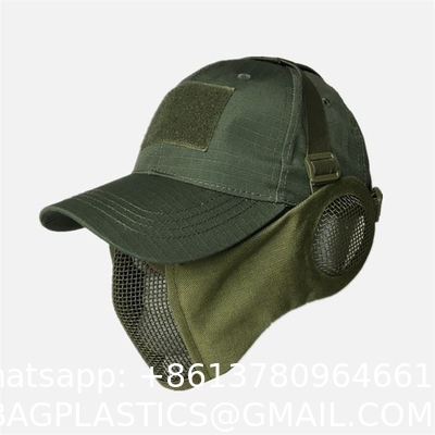 Tactical Steel Wire Protector Mask, Mesh Mask, Ninja Tactical Mask With Full Face Protection For Outdoor