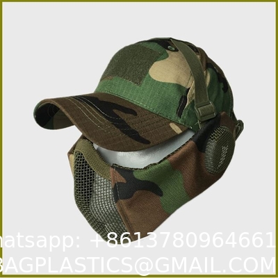 Tactical Steel Wire Protector Mask, Mesh Mask, Ninja Tactical Mask With Full Face Protection For Outdoor