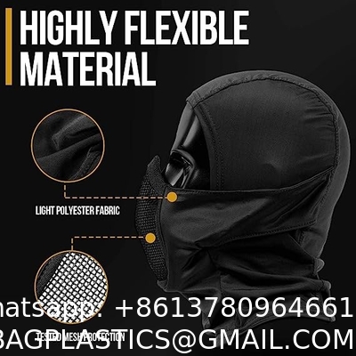 Tactical Steel Wire Protector Mask, Mesh Mask, Ninja Tactical Mask With Full Face Protection For Outdoor