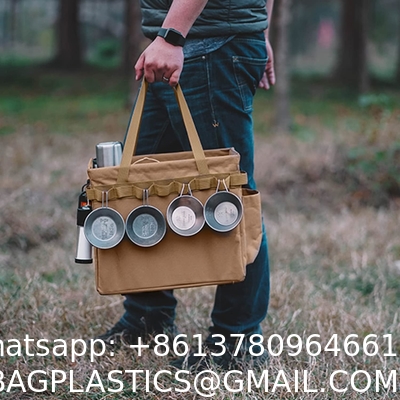 Outdoor Tactical Storage Bag, Tactical Utility Tote Bag For Outdoor Camping, Picnic Storage Bag With Handles Outdoor