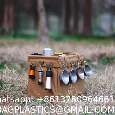 Outdoor Tactical Storage Bag, Tactical Utility Tote Bag For Outdoor Camping, Picnic Storage Bag With Handles Outdoor