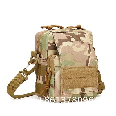 Outdoor Army Camouflage Fanny Pack Waist Bag Tactical Backpack, Military Cross-Body Molle Sling Shoulder Back