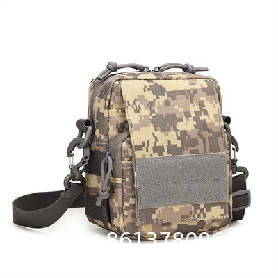 Outdoor Army Camouflage Fanny Pack Waist Bag Tactical Backpack, Military Cross-Body Molle Sling Shoulder Back