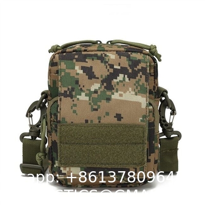Outdoor Army Camouflage Fanny Pack Waist Bag Tactical Backpack, Military Cross-Body Molle Sling Shoulder Back