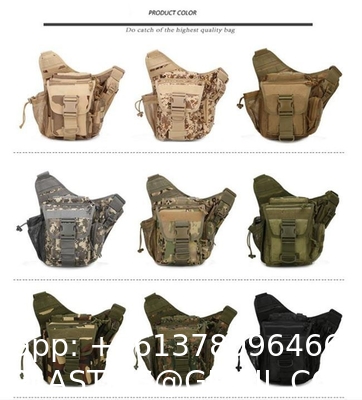 Tactical Camouflage Sports Outdoor Backpack Pack, Traveling, Trekking, Camping, Rover Sling Daypack