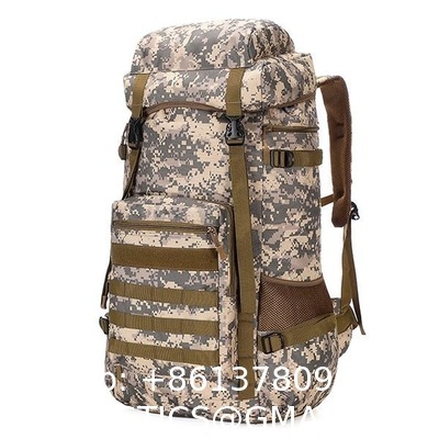 Tactical Military Army Backpack, Tactical Hiking Daypack 70-85L Military MOLLE Assault Backpack Army Traveling Campi