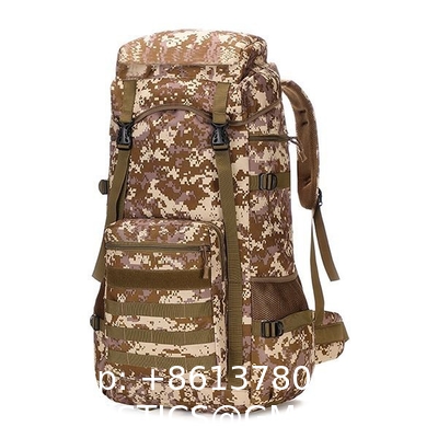 Tactical Military Army Backpack, Tactical Hiking Daypack 70-85L Military MOLLE Assault Backpack Army Traveling Campi