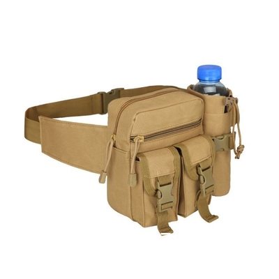 Tactical Waist Bag Military Fanny Pack, Utility Belt With Water Bottle Holder, Suitable For Hiking Mountaineeri