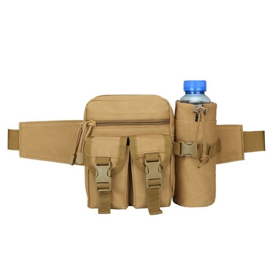 Tactical Waist Bag Military Fanny Pack, Utility Belt With Water Bottle Holder, Suitable For Hiking Mountaineeri