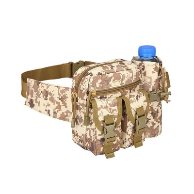 Tactical Waist Bag Military Fanny Pack, Utility Belt With Water Bottle Holder, Suitable For Hiking Mountaineeri
