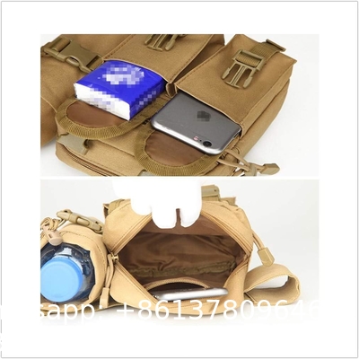 Tactical Waist Bag Military Fanny Pack, Utility Belt With Water Bottle Holder, Suitable For Hiking Mountaineeri