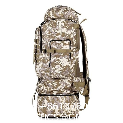 Tactical Backpack 100L Camouflage Bag, Rucksack Tactical MOLLE Pack For Backpacking Hiking Camping Hunting