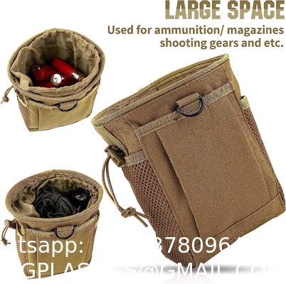 Outdoor Tactical Hunting Pouch, Dump Pouch Ammo Pouch Utility Belt Hip Waist Bag For Outdoor Supplies