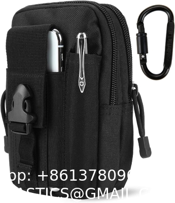 Tactical Waist Pouch EDC Molle Waist Bag Belt Phone Pouch Holster Purse Carrying Pouch For Smartphone, Tools
