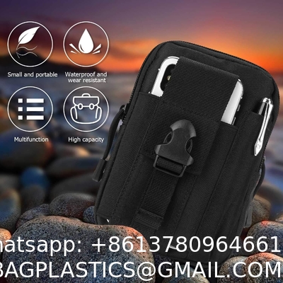 Tactical Waist Pouch EDC Molle Waist Bag Belt Phone Pouch Holster Purse Carrying Pouch For Smartphone, Tools