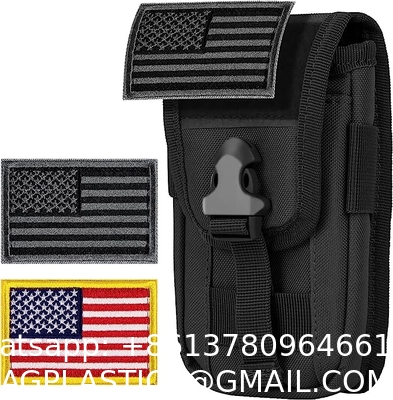 Tactical Cell Phone Holster Pouch, Tactical Smartphone Pouches Cellphone Case Molle Gadget Bag Molle Attachment Belt