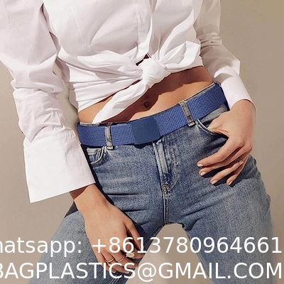 Nylon Web Belt Plastic Buckle 1.5" Tactical Webbing Casual Belt For Work Leisure Sport