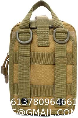 1000D Molle Ifak Pouch Rip Away, Tactical Tear Away Medical Pouch Empty, ornaments First Aid Pouch Bag Only for Camping