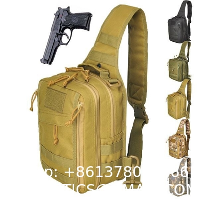 Tactical Shoulder Sling Bag Small Outdoor Chest Pack For Men Traveling, Trekking, Camping, Rover Sling Daypack